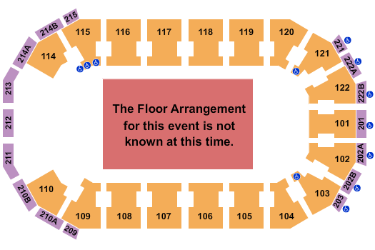 HEB Center Disney On Ice Seating Chart